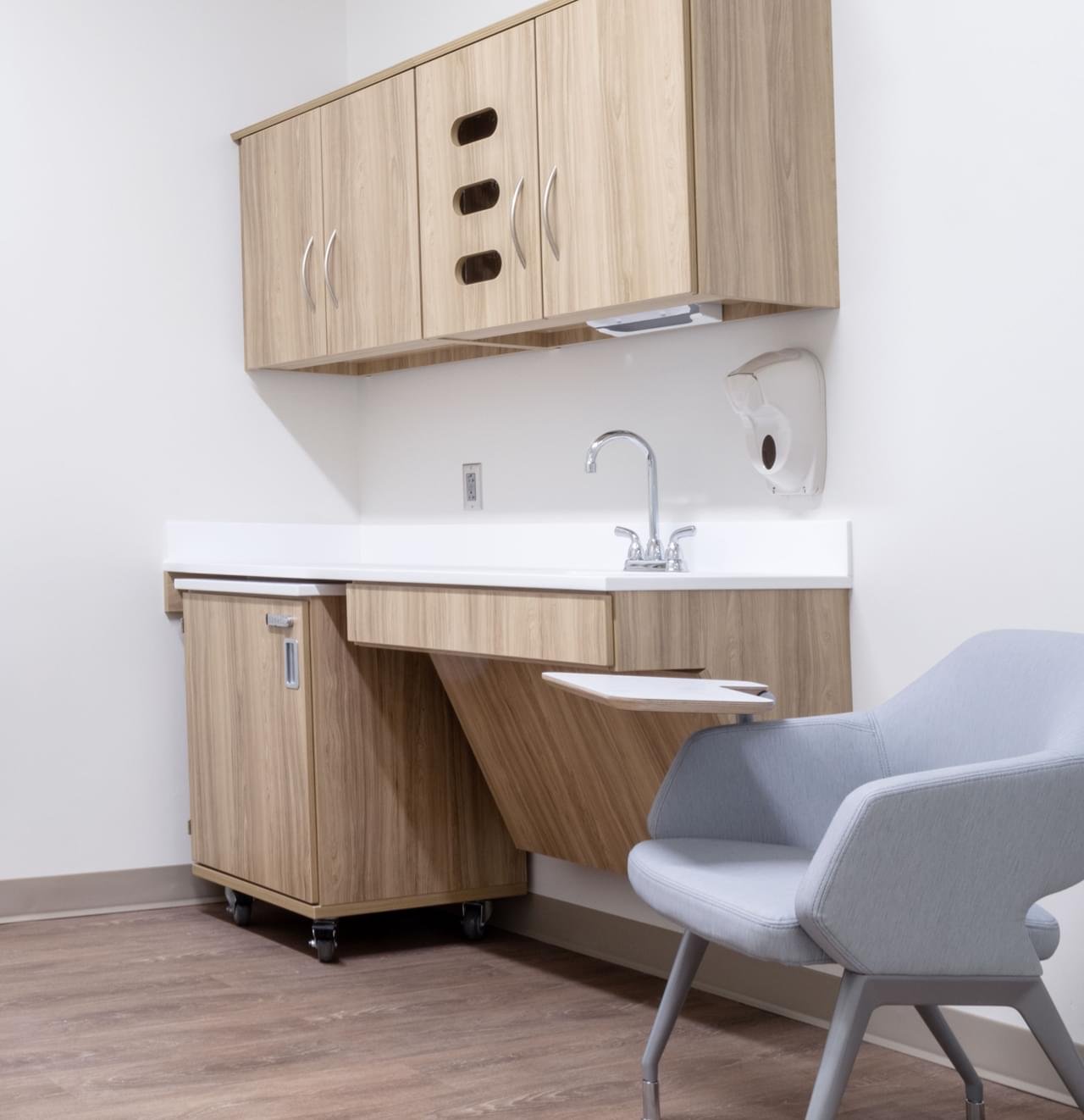 Amcase healthcare room